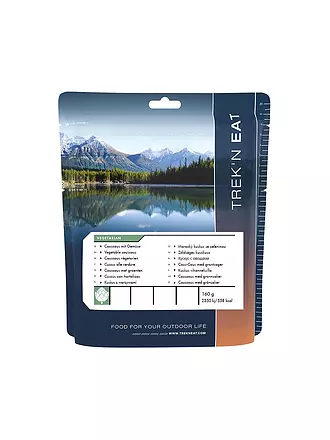 TREKN EAT | Cuscús con verduras Outdoorfood |